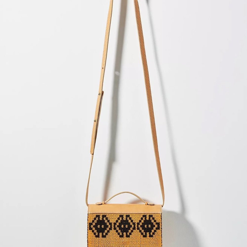 Anthropologie Sophie Anderson Dua Crossbody Bag